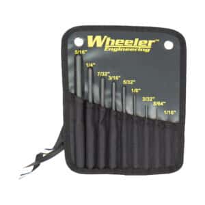 Wheeler Roll Pin Punch Set Tool 9 piece set